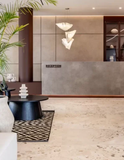 Elios Hill Hotel reception